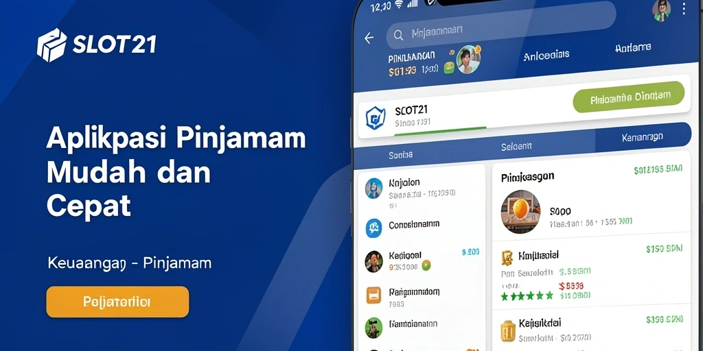 Tampilan antarmuka SLOT21 yang sederhana dan intuitif.
